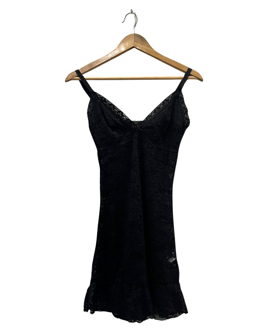Lace Chemise with V-Neck