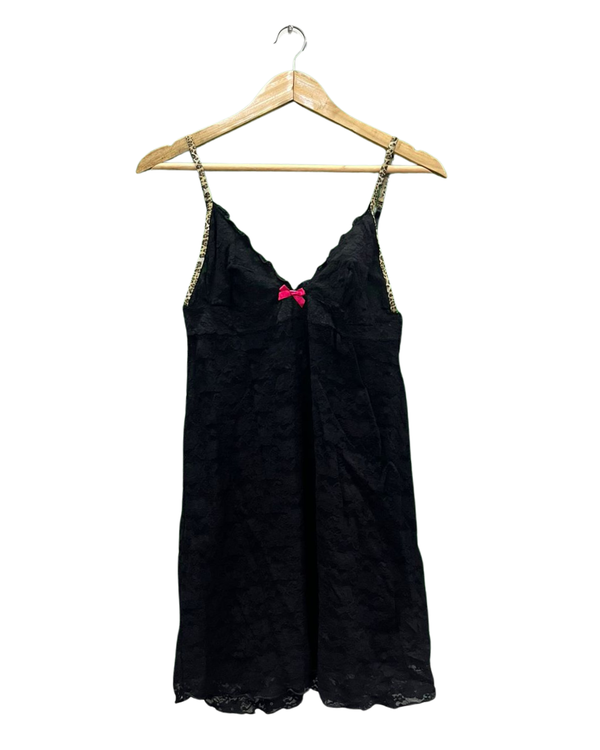 Y2K Style Lace Lingerie Dress