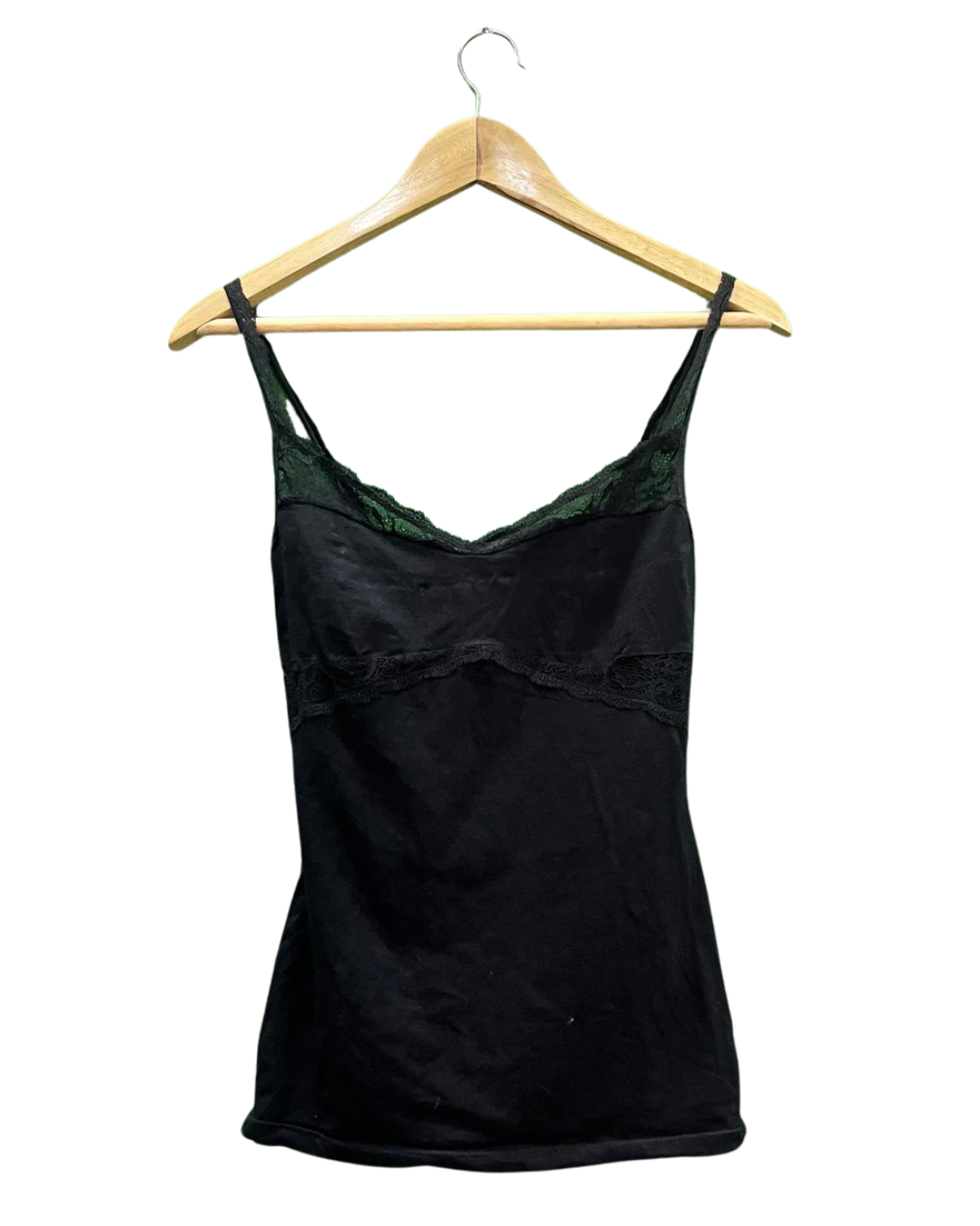 Black Lace Trim Camisole