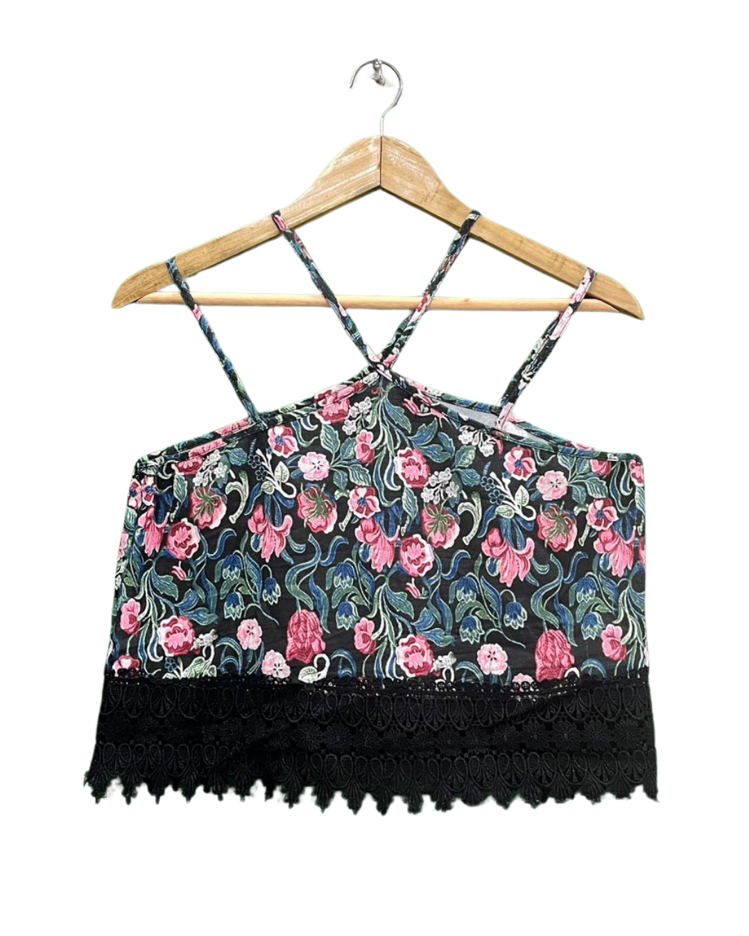 Floral Lace Hem Cami
