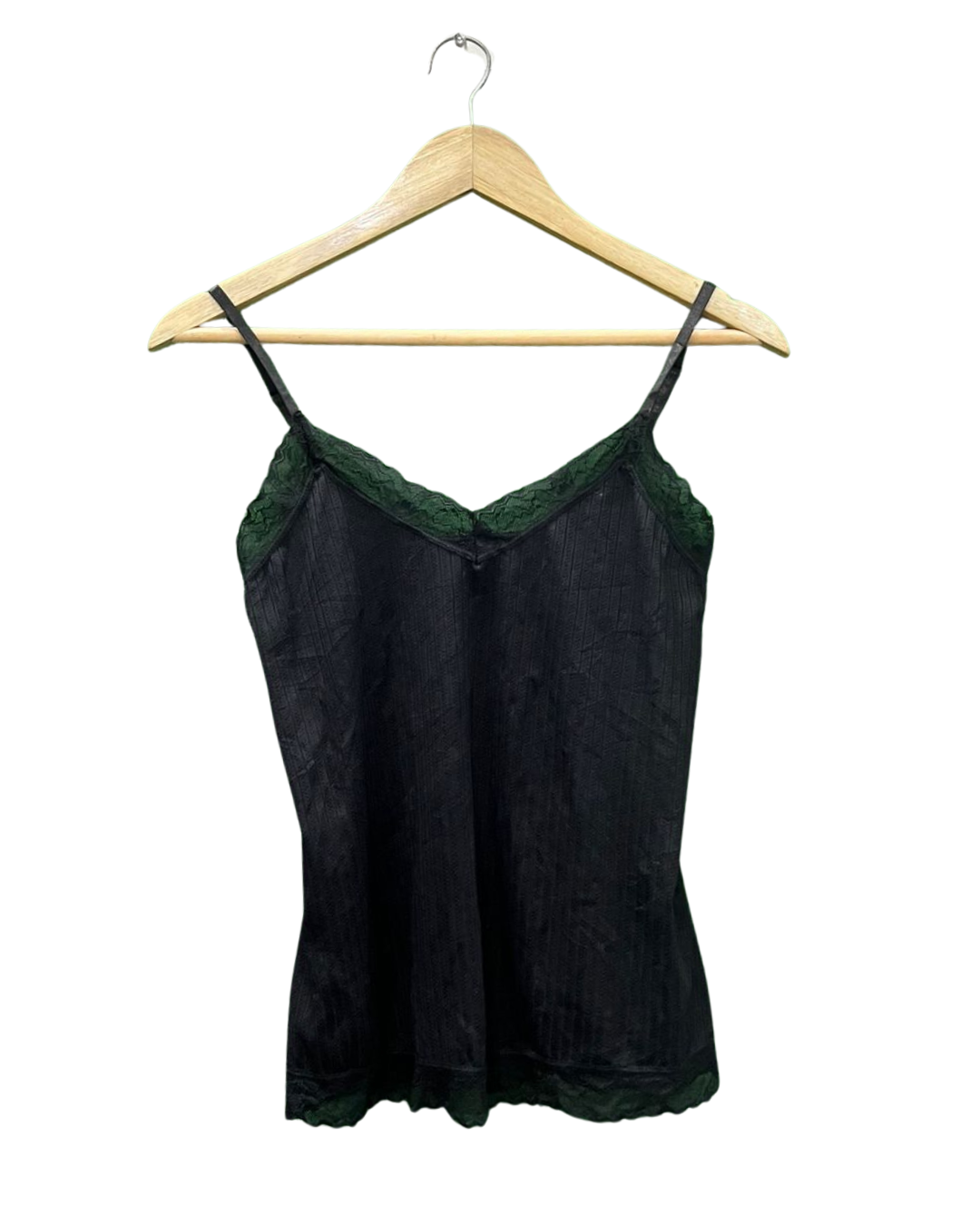 Black Lace Trim Camisole