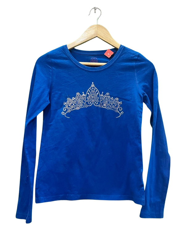 Sparkly Princess Tiara Top