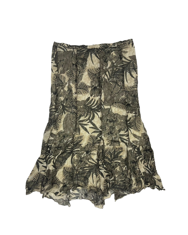 JUNGLE PATTERN SKIRT