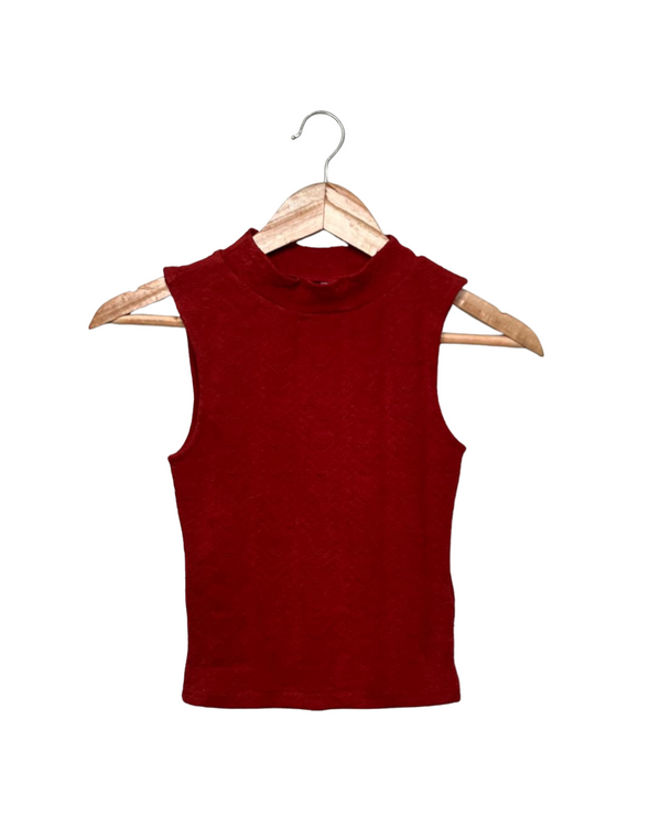 MOCK NECK TOP