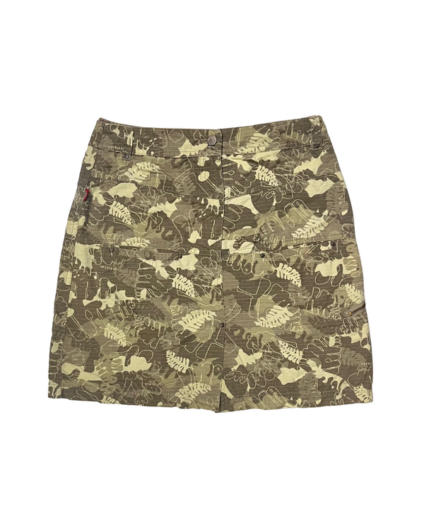 LEAF PATTERN SKIRT