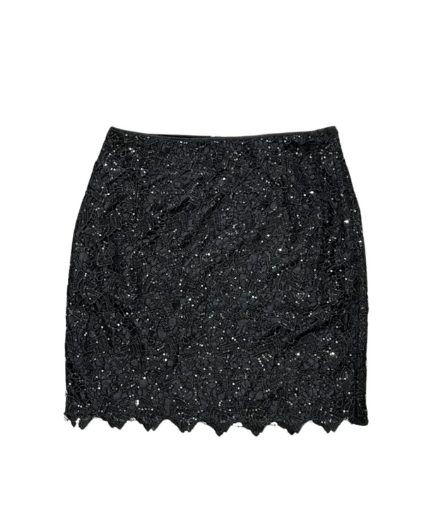 H&M BLACK MINI SKIRT