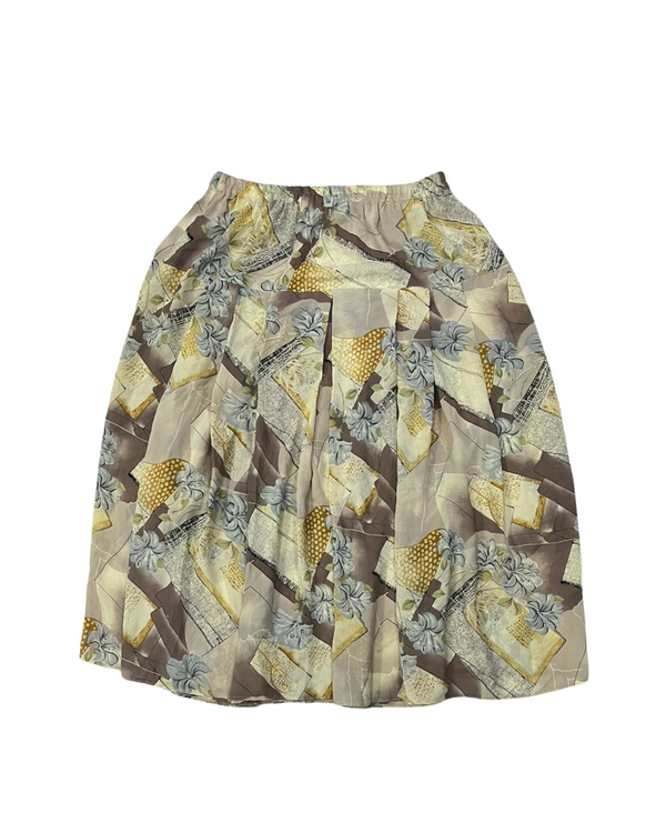 FLORAL PRINT SKIRT
