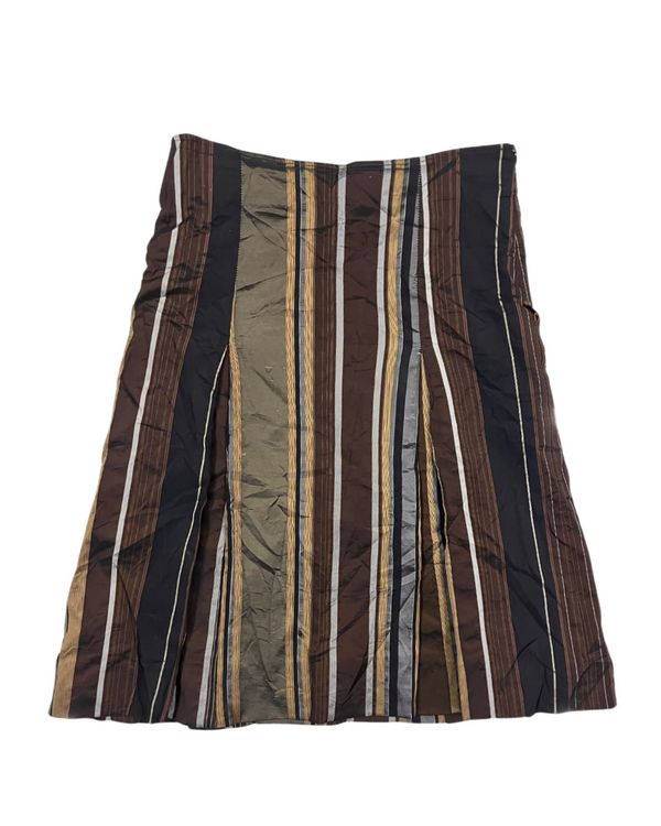 MULTI COLOUR STRIPED SKIRT