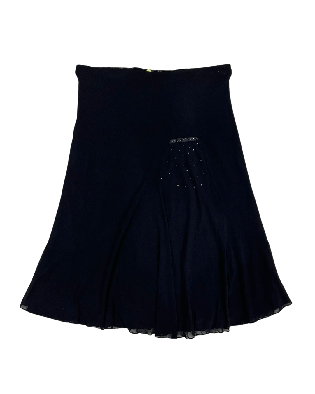 A-LINE MESH SKIRT