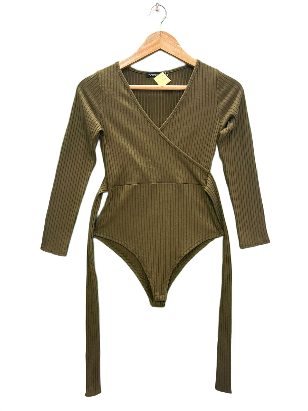 Fitted Olive Body-Con Top