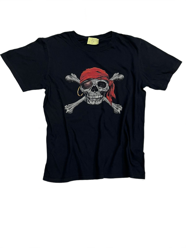 Skull Black Baby tee