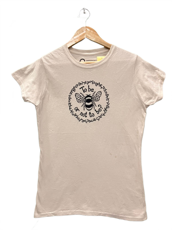 Beige baby tee