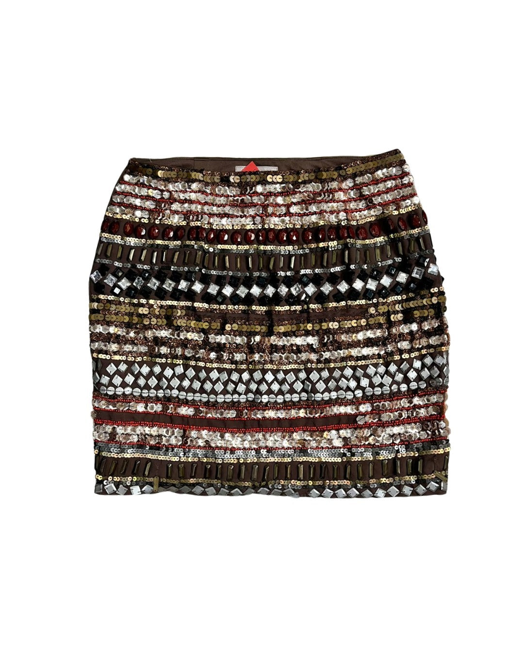 BEADED Mini Skirt