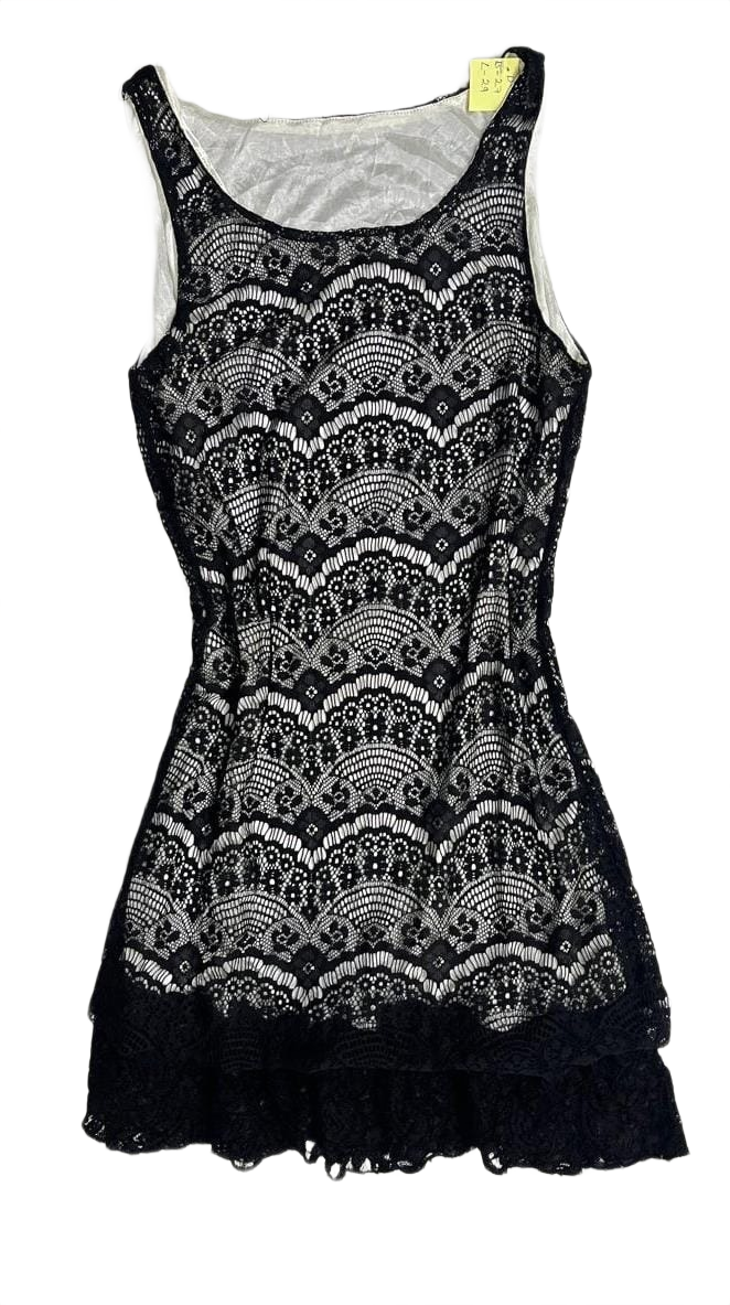 Black Lace Cocktail Dress