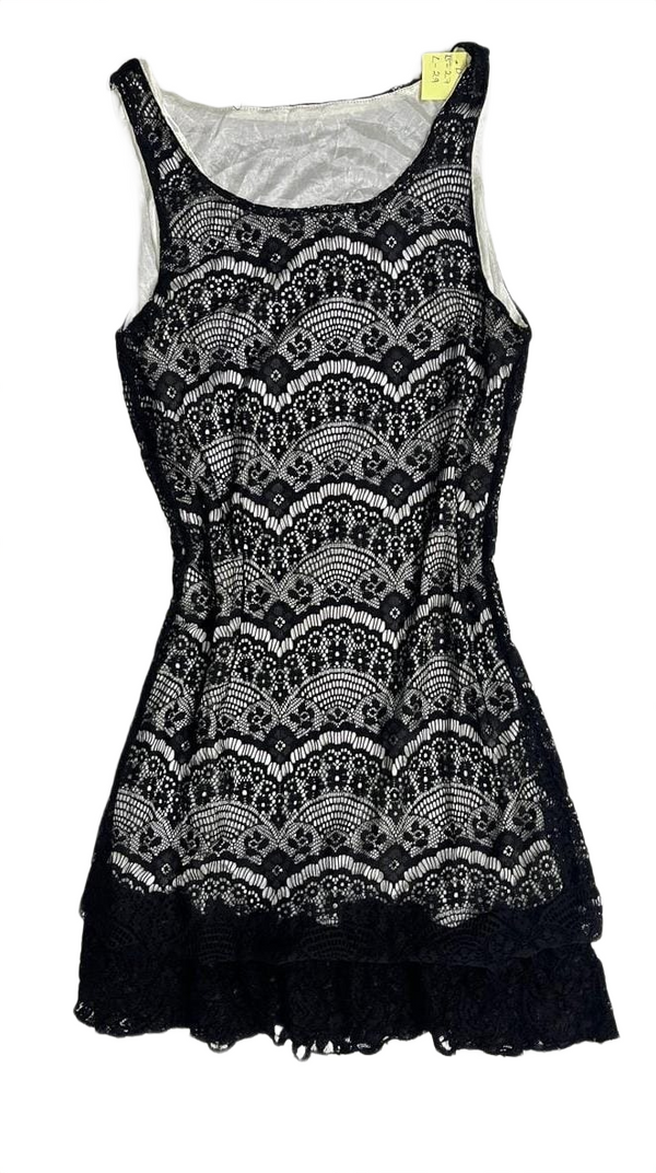 Black Lace Cocktail Dress