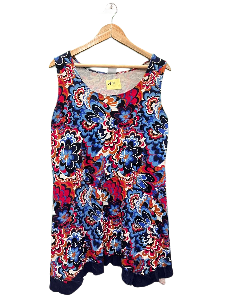 Multi-Color Sleeveless Mini Dress