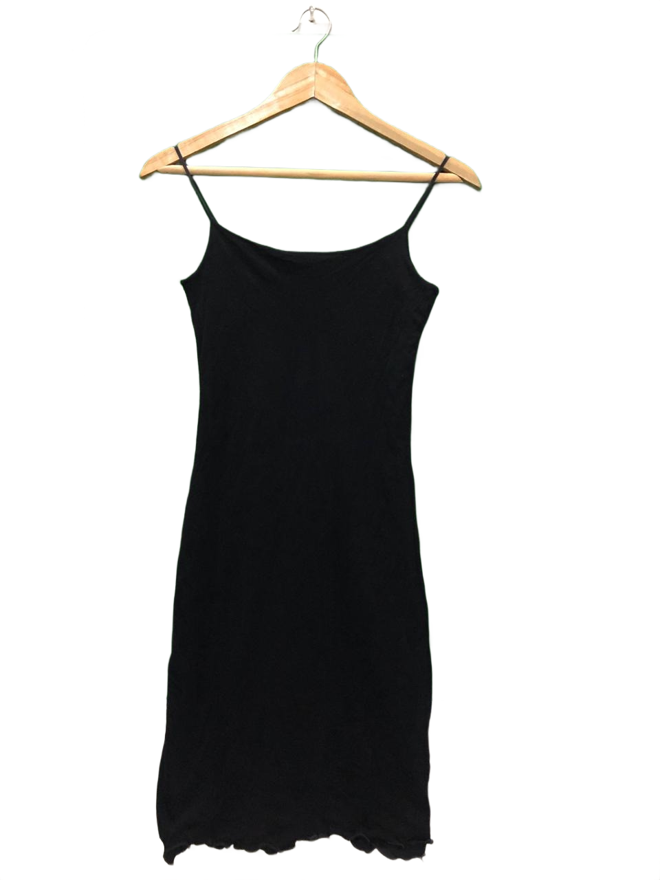 Black Fitted Mini Cami Dress