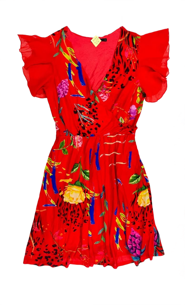 Desigual Orange Floral Dress