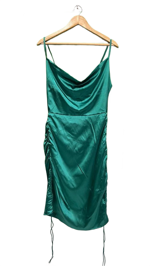Silk Green Dress