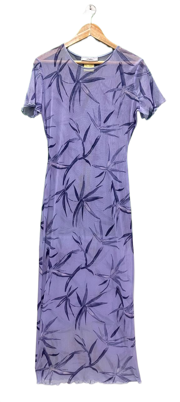 Long Mesh Dress