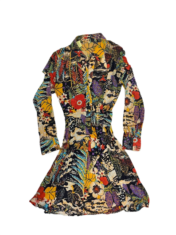 Colorful Full Sleeves Dress