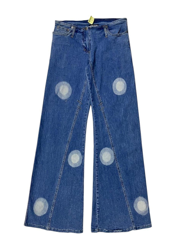 LOW WASIT WIDE LEG DENIM JEANS