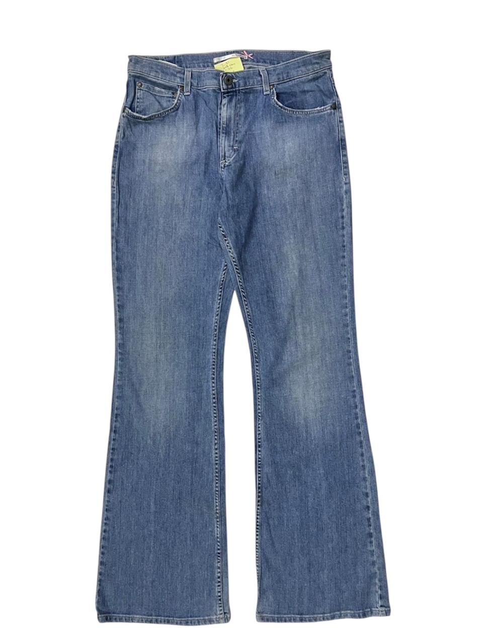 JOHN BANER FLARED DENIM JEANS