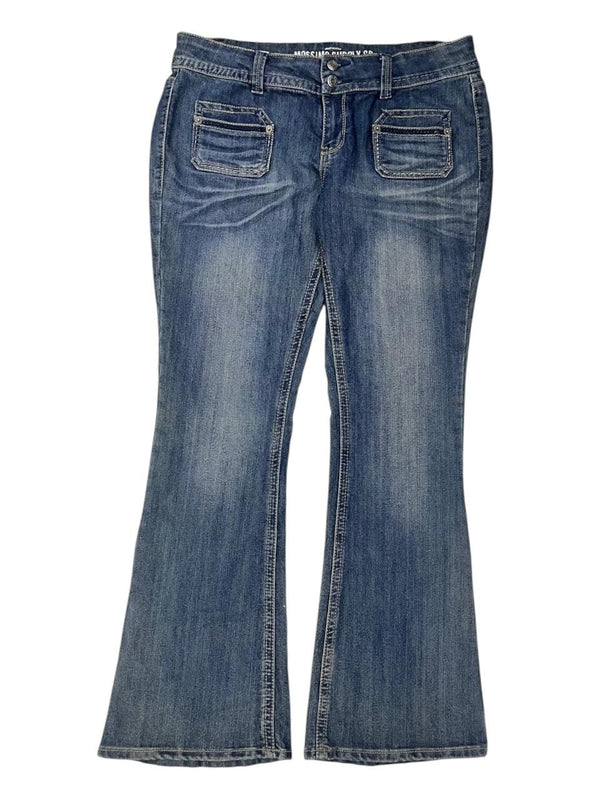 MOSSIMO FRONT POCKET FLARED JEANS