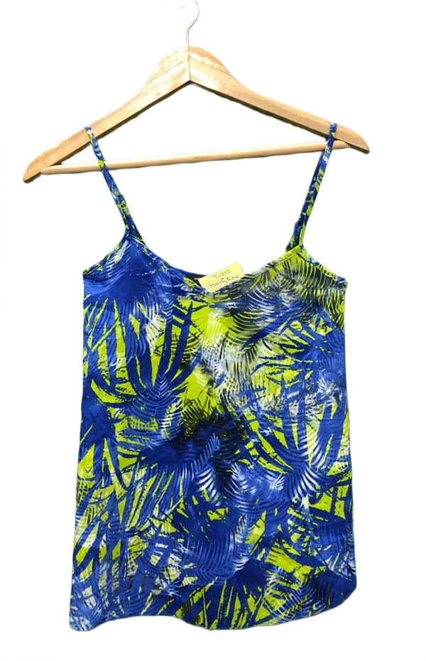 Palm Leaf Print Cami Top