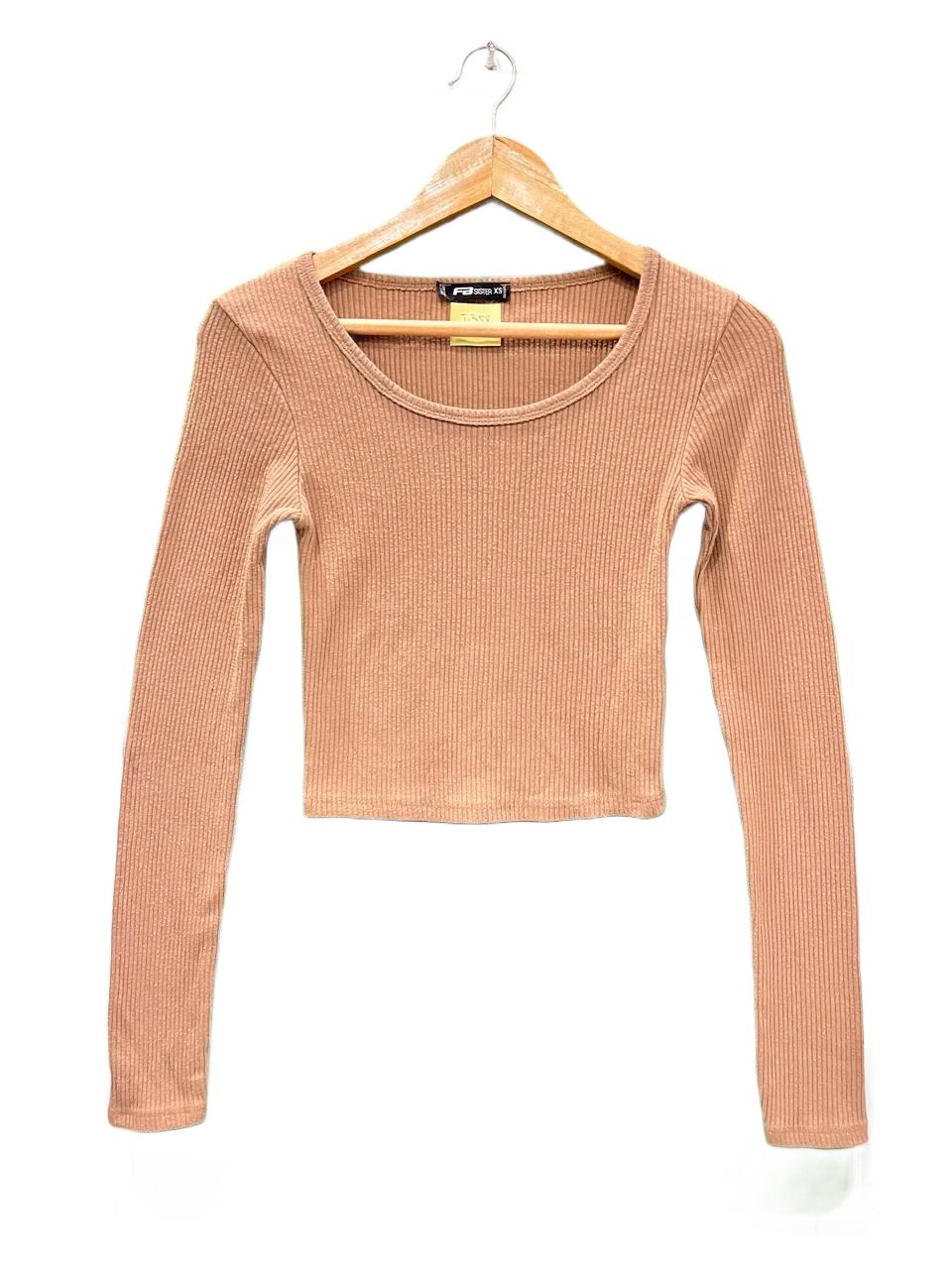 FB Sister Ribbed Long Sleeve Top