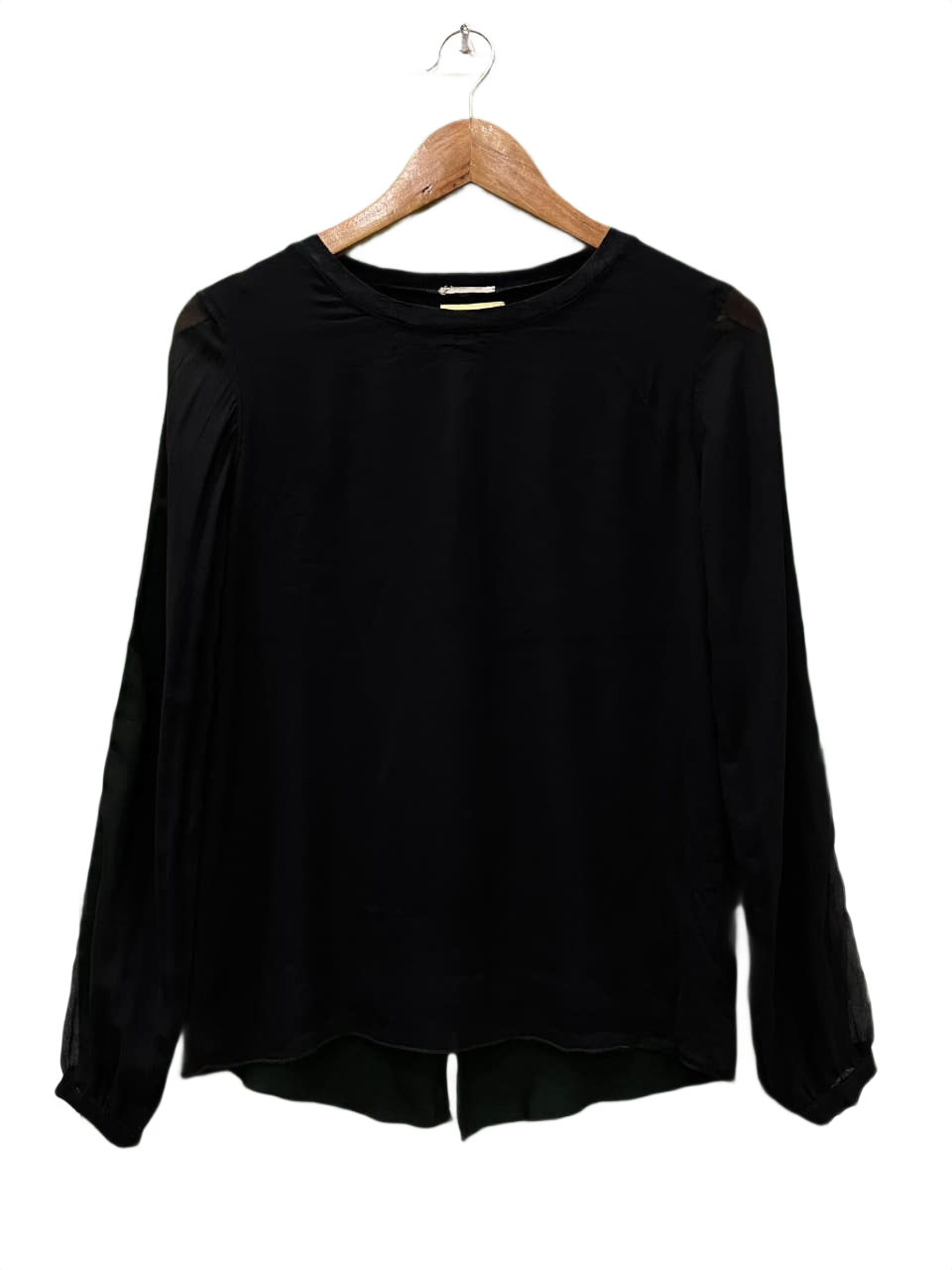 Versatile Black Long Sleeve Top
