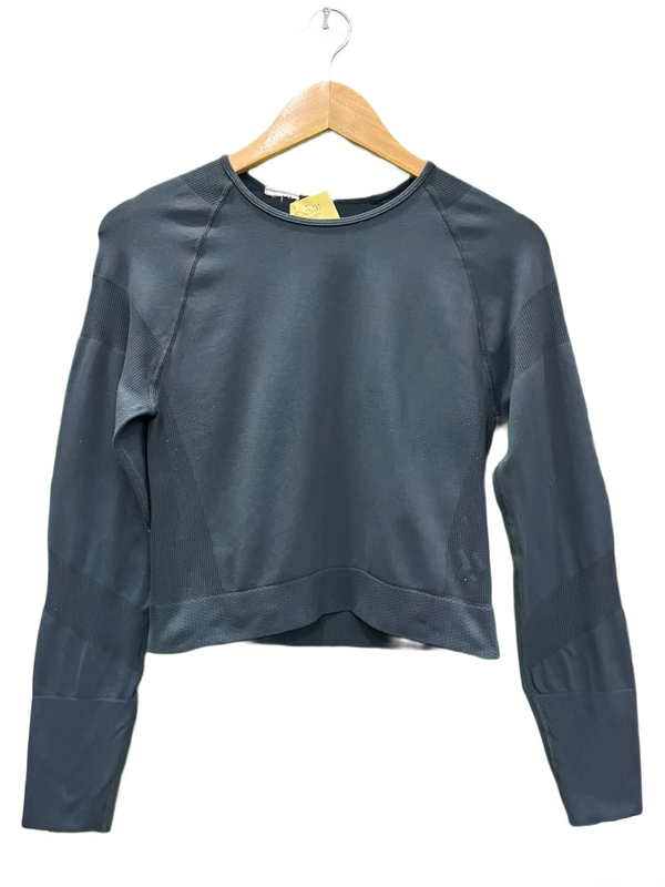 Seamless Long Sleeve Workout Crop Top