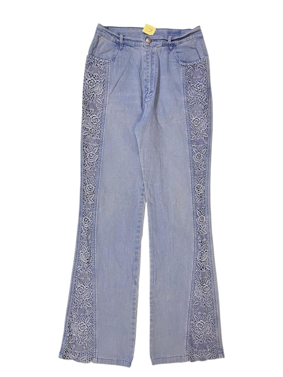 FLORENCE LACE DENIM JEANS