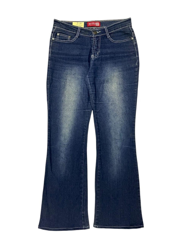 MISS DOLICE DENIM FLARED JEANS