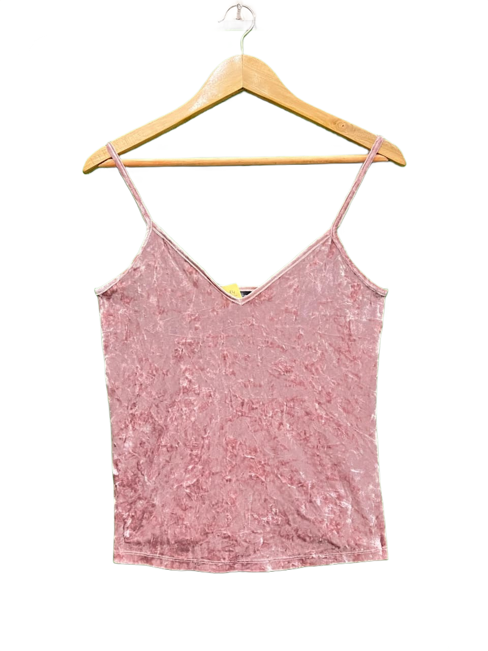 RUE 21 Pink Crushed Velvet Cami Top
