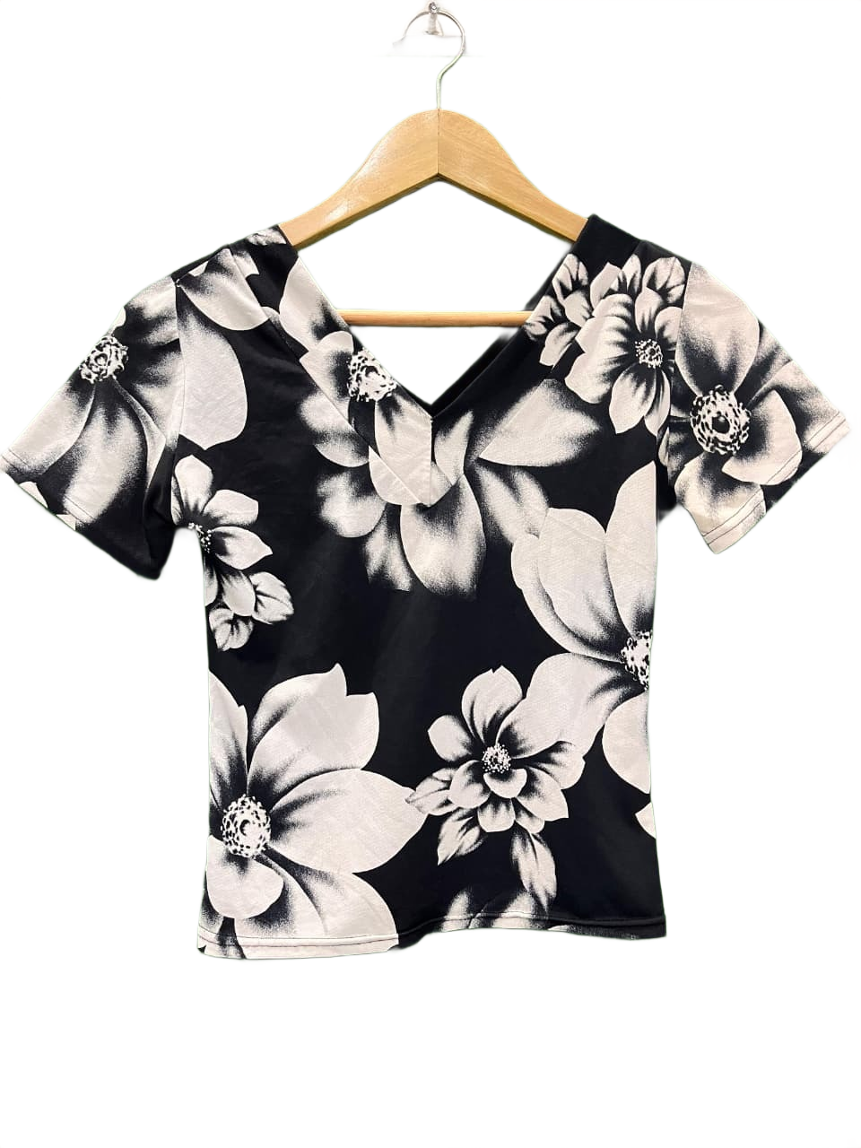 Floral V-Neck Top