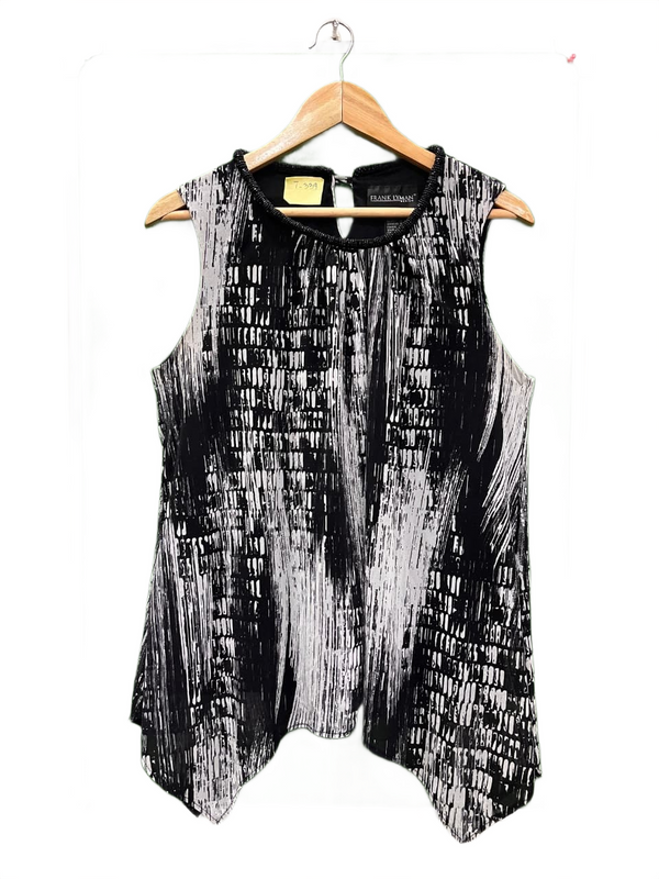 Frank Lyman Abstract Print Sleeveless Top