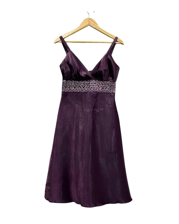 Plum Cocktail Dress
