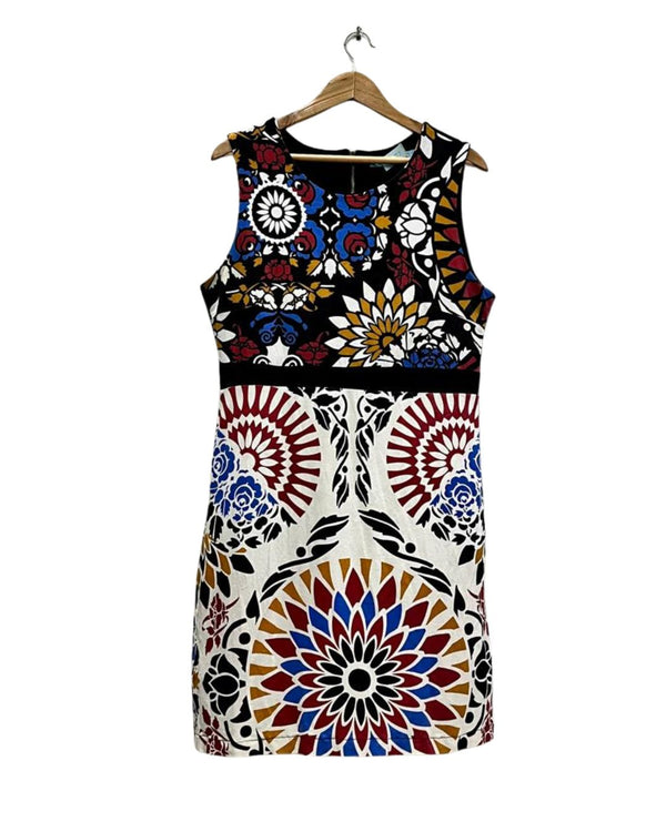 Festival Ready Graphic Print Shift Dress