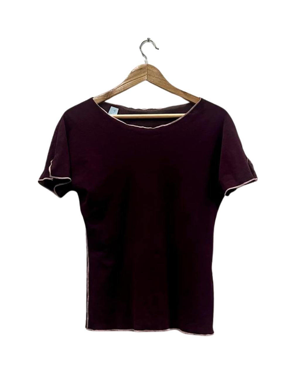 The Elevated Basic Contrast Stitch T-Shirt