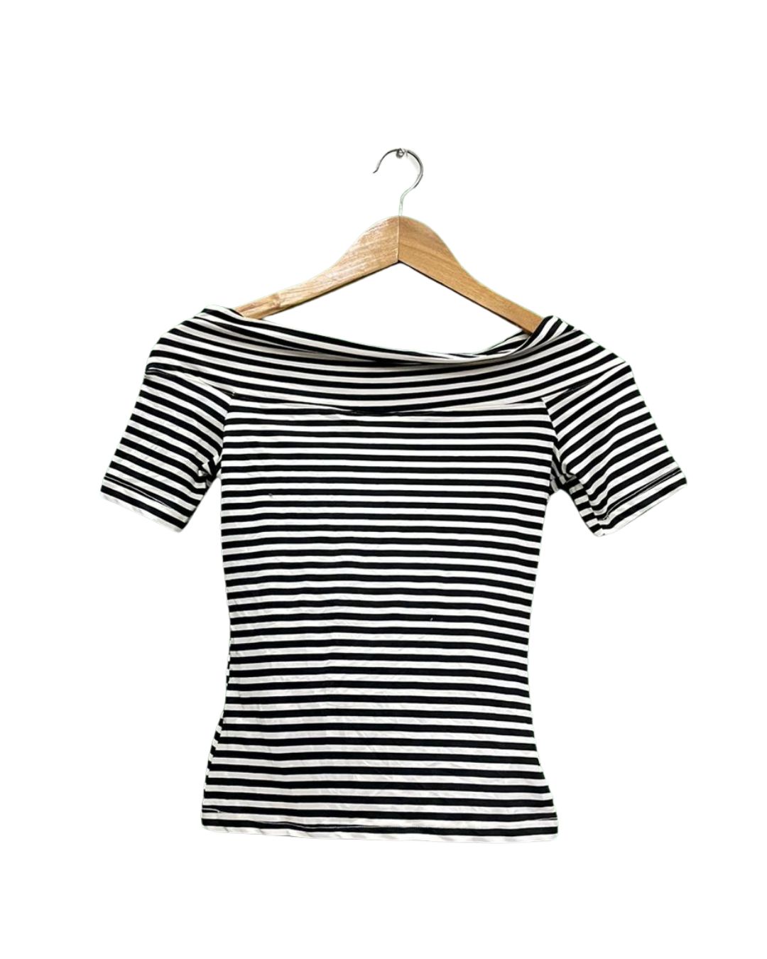 MONOCHROME STRIPES TOP