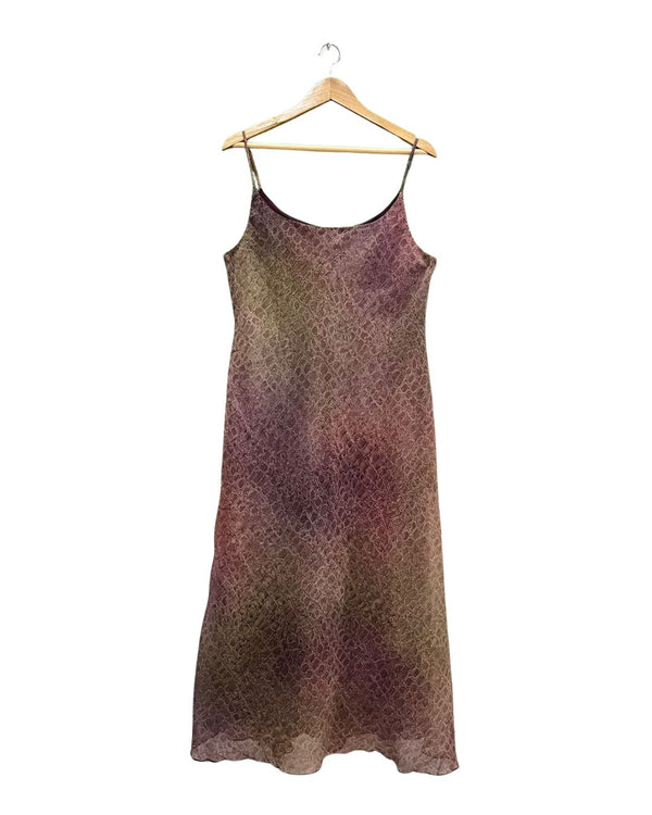 SPAGHETTI STRAPS LONG DRESS