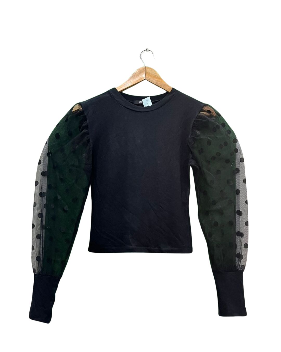 POLKA DOTS PRINTED SLEEVES