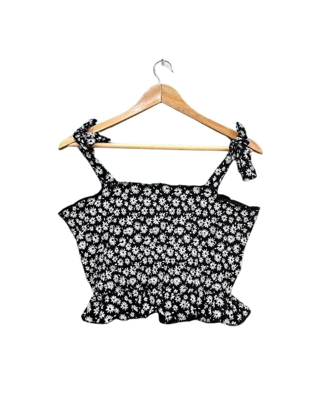 MONOCHROME PRINTED CAMI