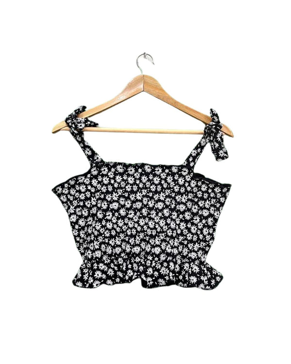 MONOCHROME PRINTED CAMI