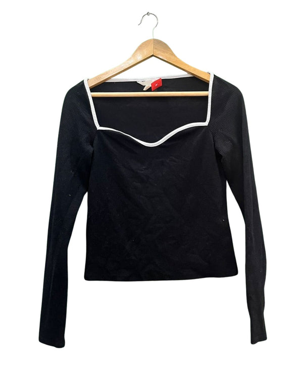 H&M BASIC BLACK TOP