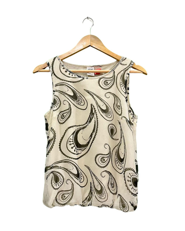 SHIFFON PRINTED TANK TOP