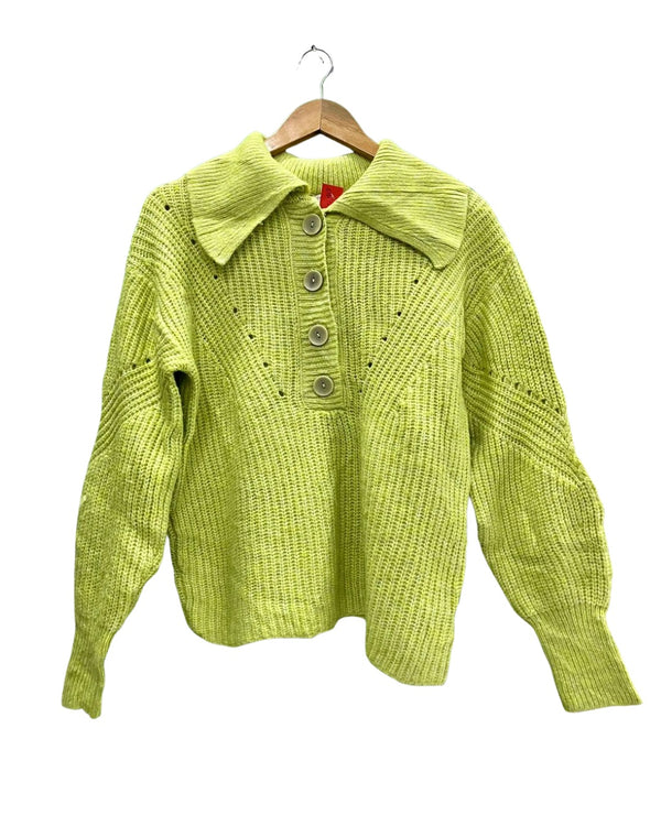 LIME GREEN KNIT WEAR