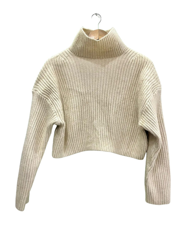 H&M BEIGE TUTRTLE NECK