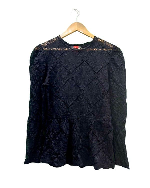 PRIMARK TEXTURED BLACK TOP